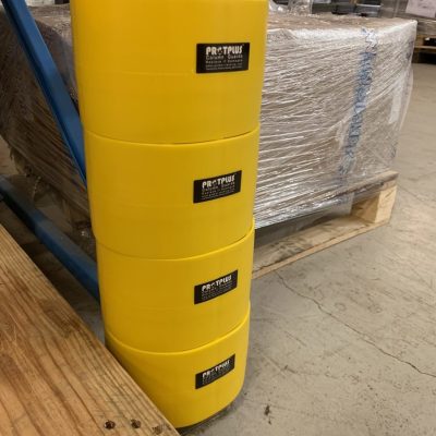 Stolpebeskytter i Heavy plast